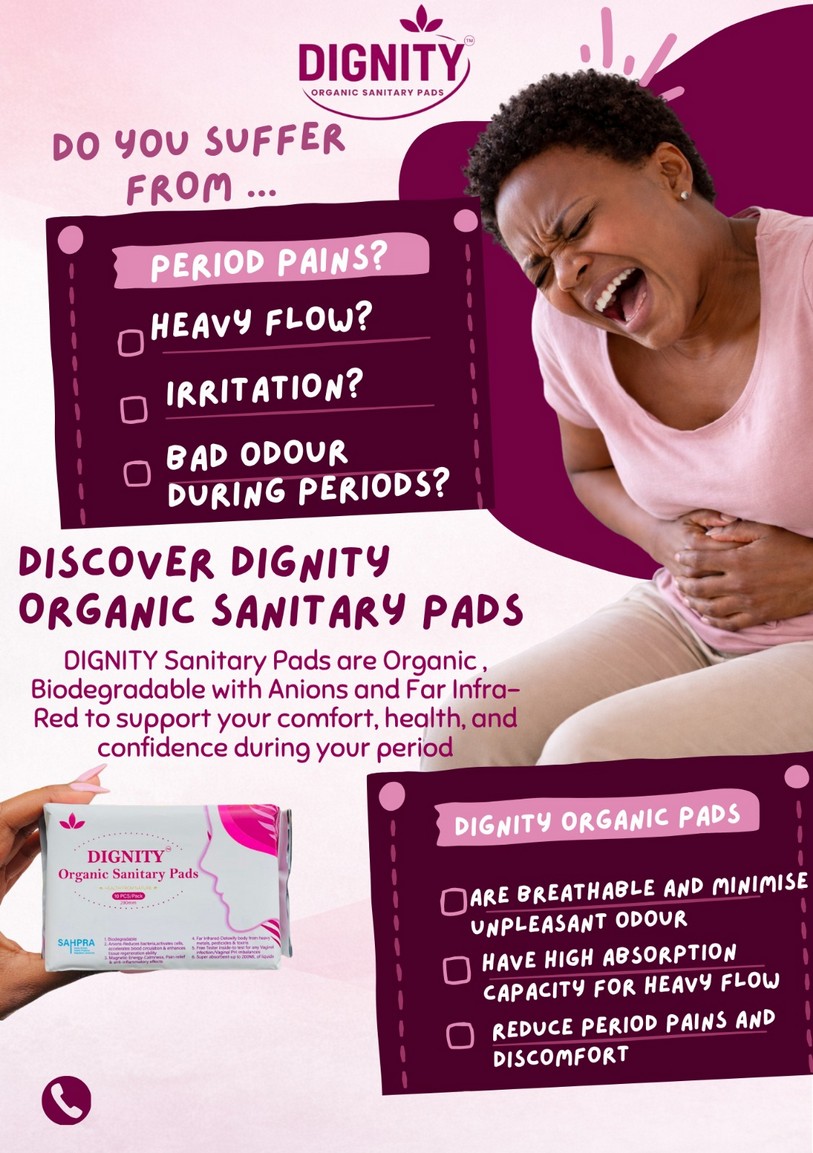 Dignity Organic Sanitary Pads benefits